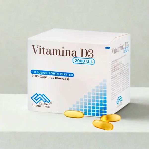 64 Vitamina D Vitamina D3 2000 U.I
